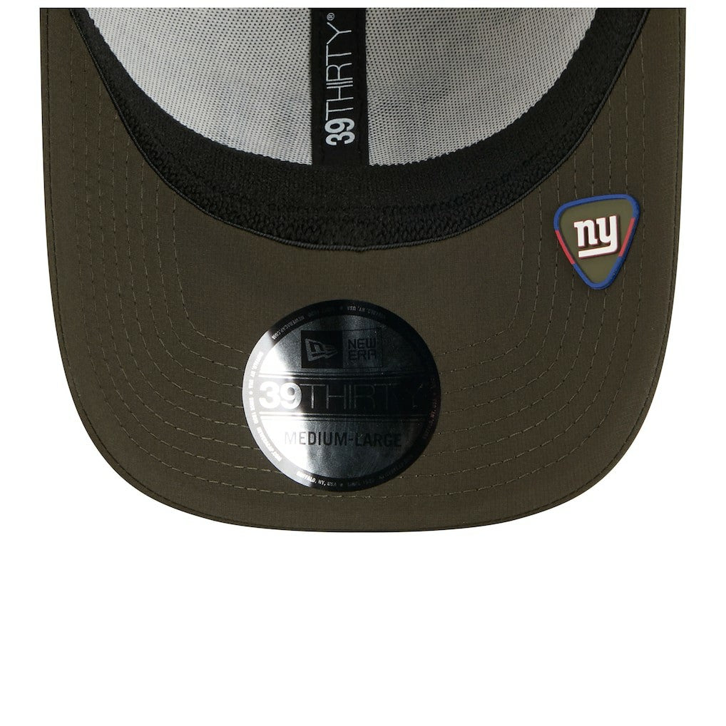 New York Giants New Era 2025 Salute to Service 39THIRTY Flex Hat