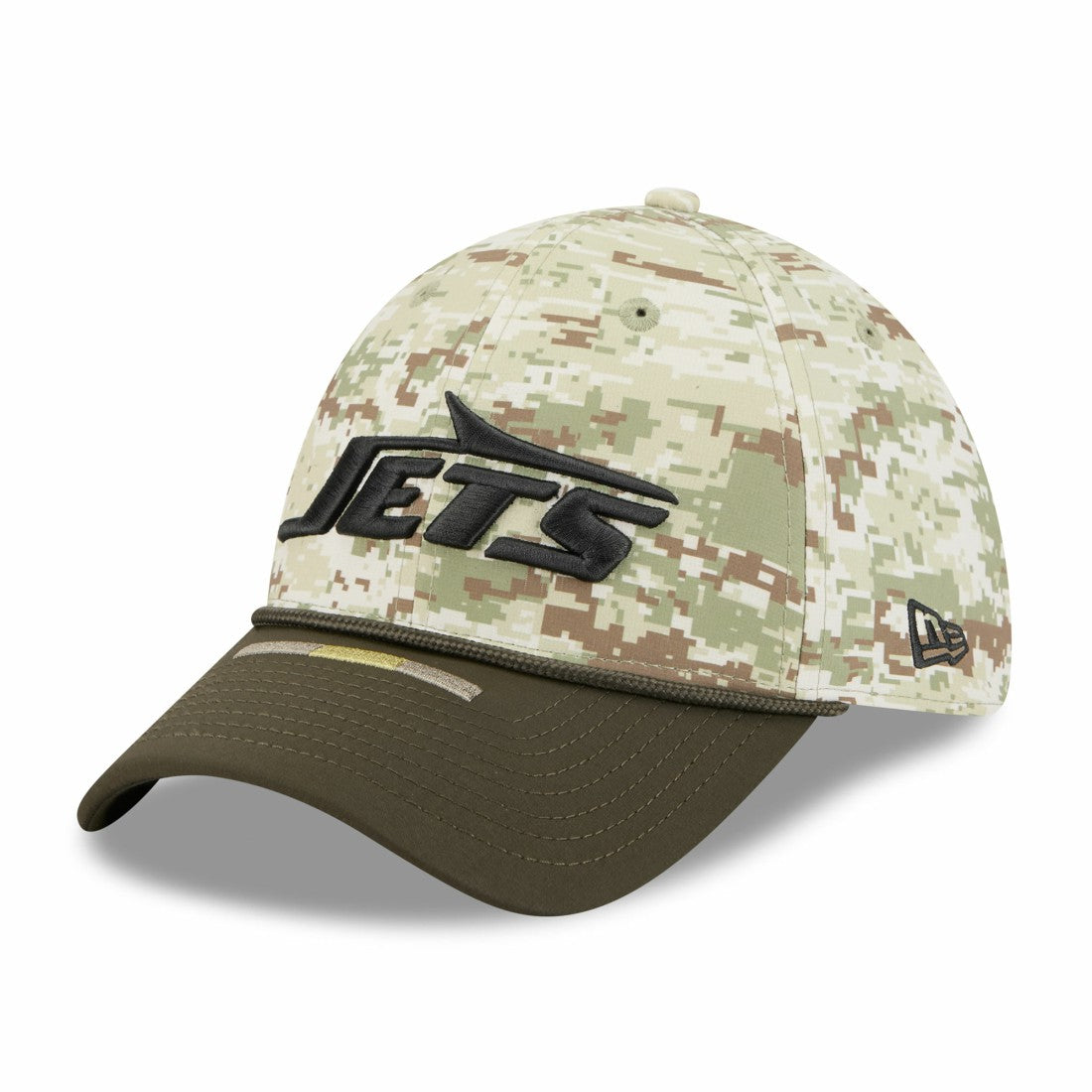 New York Jets New Era 2025 Salute to Service 39THIRTY Flex Hat