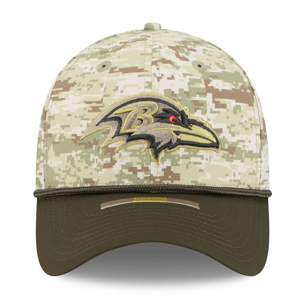 Baltimore Ravens New Era 2025 Salute to Service 39THIRTY Flex Hat