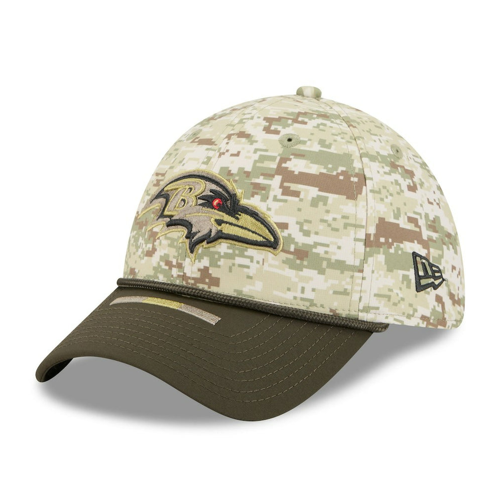 Baltimore Ravens New Era 2025 Salute to Service 39THIRTY Flex Hat