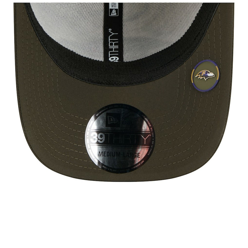Baltimore Ravens New Era 2025 Salute to Service 39THIRTY Flex Hat