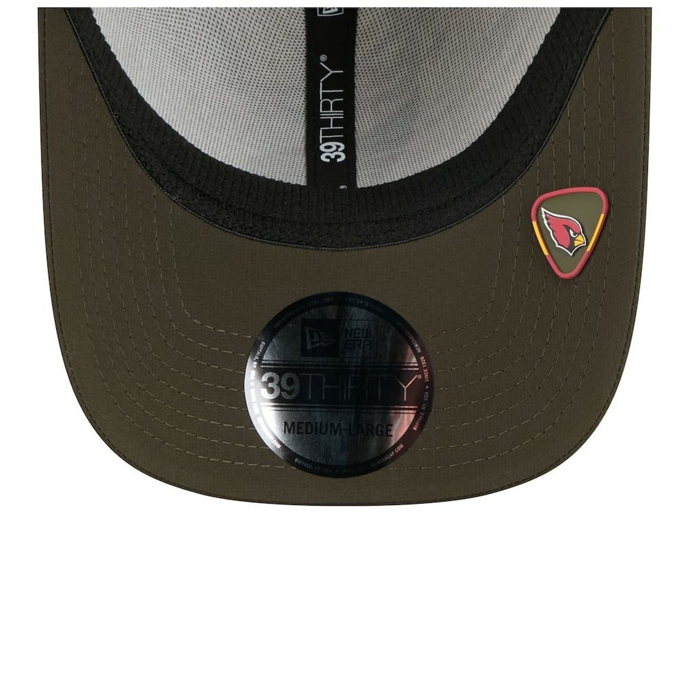 Arizona Cardinals New Era 2025 Salute to Service 39THIRTY Flex Hat