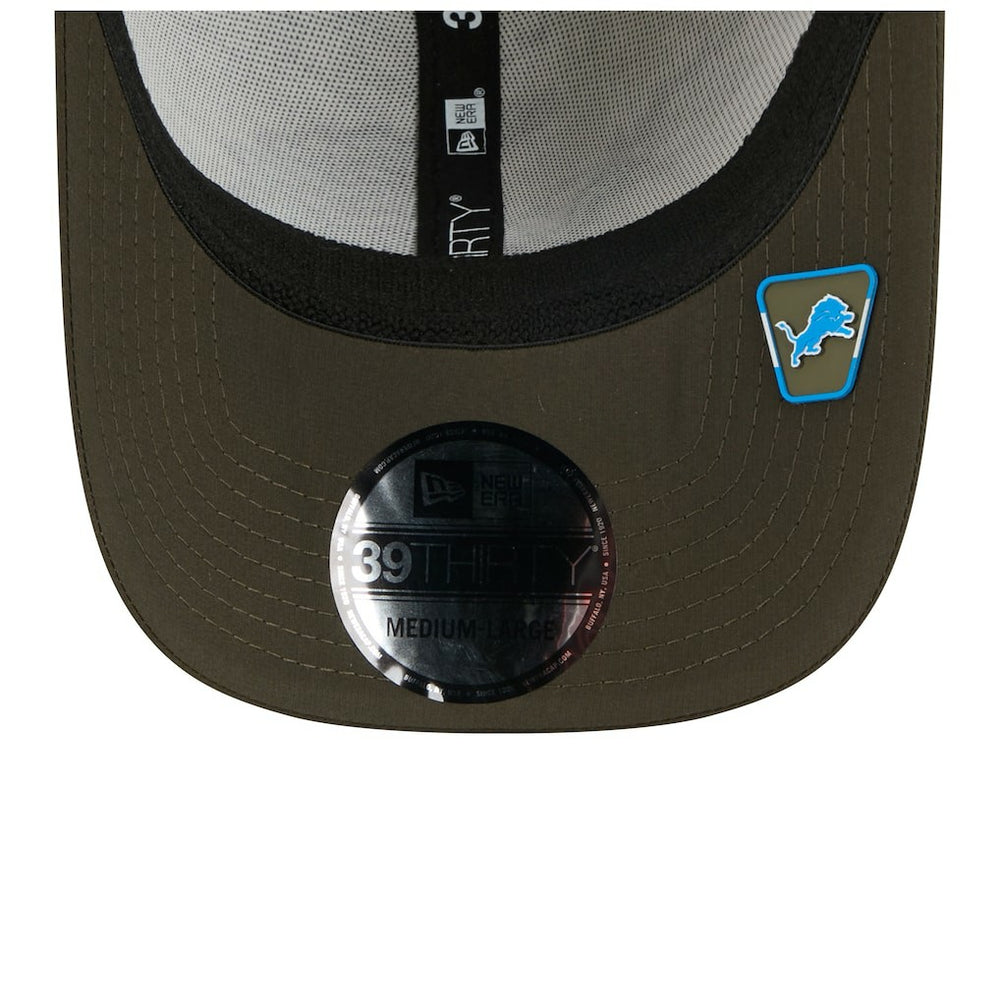 Detroit Lions New Era 2025 Salute to Service 39THIRTY Flex Hat