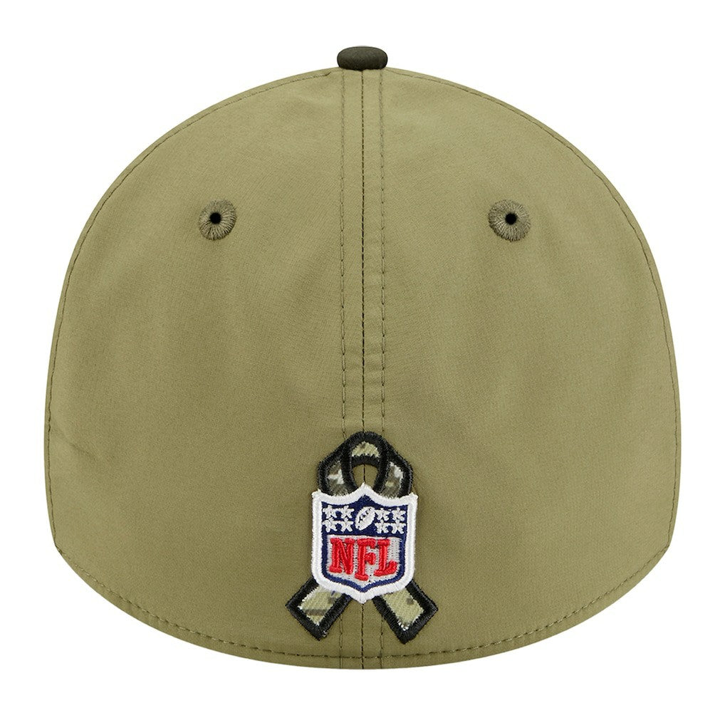 Miami Dolphins New Era 2025 Salute to Service 39THIRTY Flex Hat