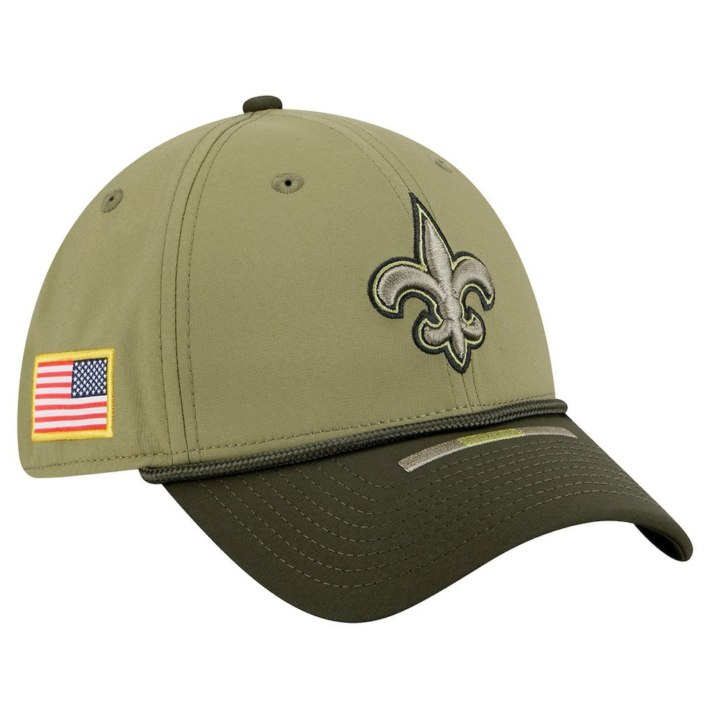 New Orleans Saints New Era 2025 Salute to Service 39THIRTY Flex Hat