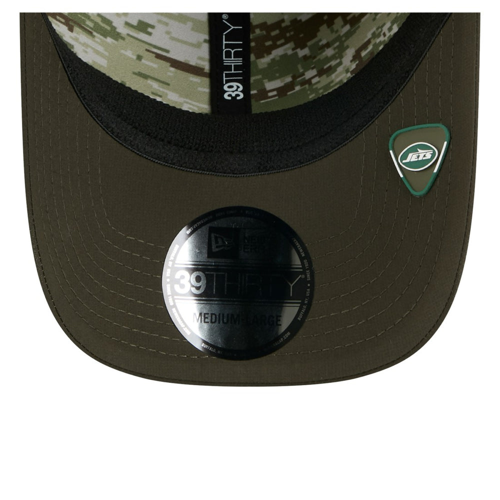 New York Jets New Era 2025 Salute to Service 39THIRTY Flex Hat