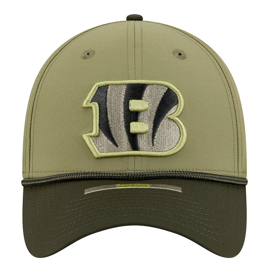 Cincinnati Bengals New Era 2025 Salute to Service 39THIRTY Flex Hat