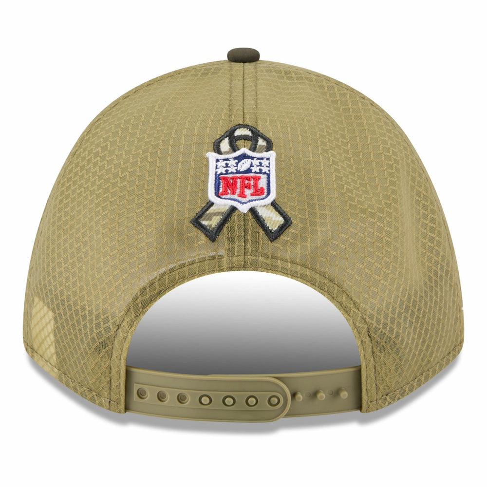New York Jets New Era 2025 Salute to Service 9FORTY A-Frame M-Crown Adjustable Hat