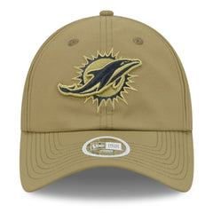 Miami Dolphins New Era Women's 2025 Salute to Service Pony Tail Adjustable Hat