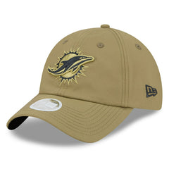 Miami Dolphins New Era Women's 2025 Salute to Service Pony Tail Adjustable Hat