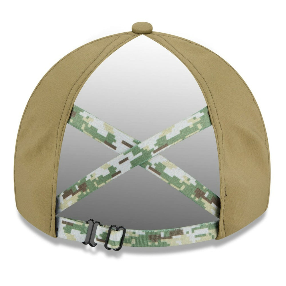 Miami Dolphins New Era Women's 2025 Salute to Service Pony Tail Adjustable Hat