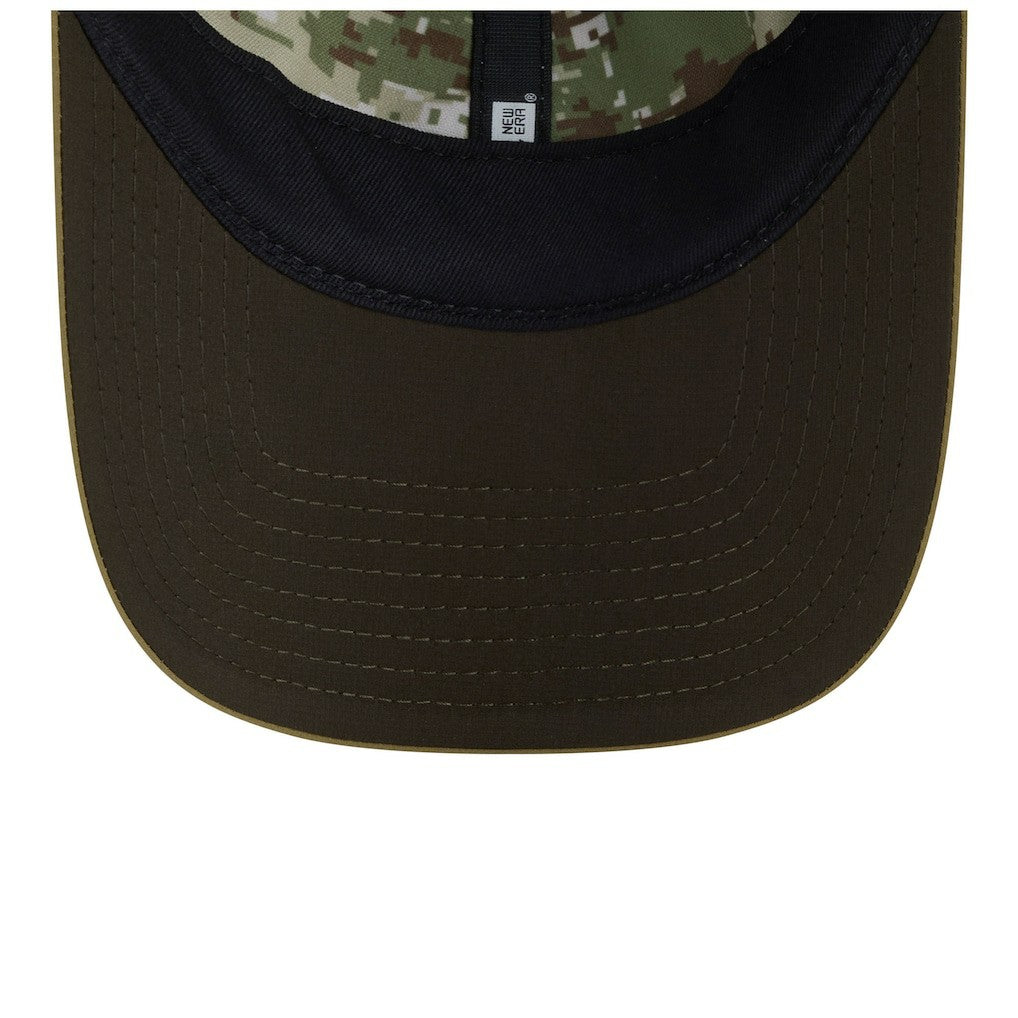 Miami Dolphins New Era Women's 2025 Salute to Service Pony Tail Adjustable Hat