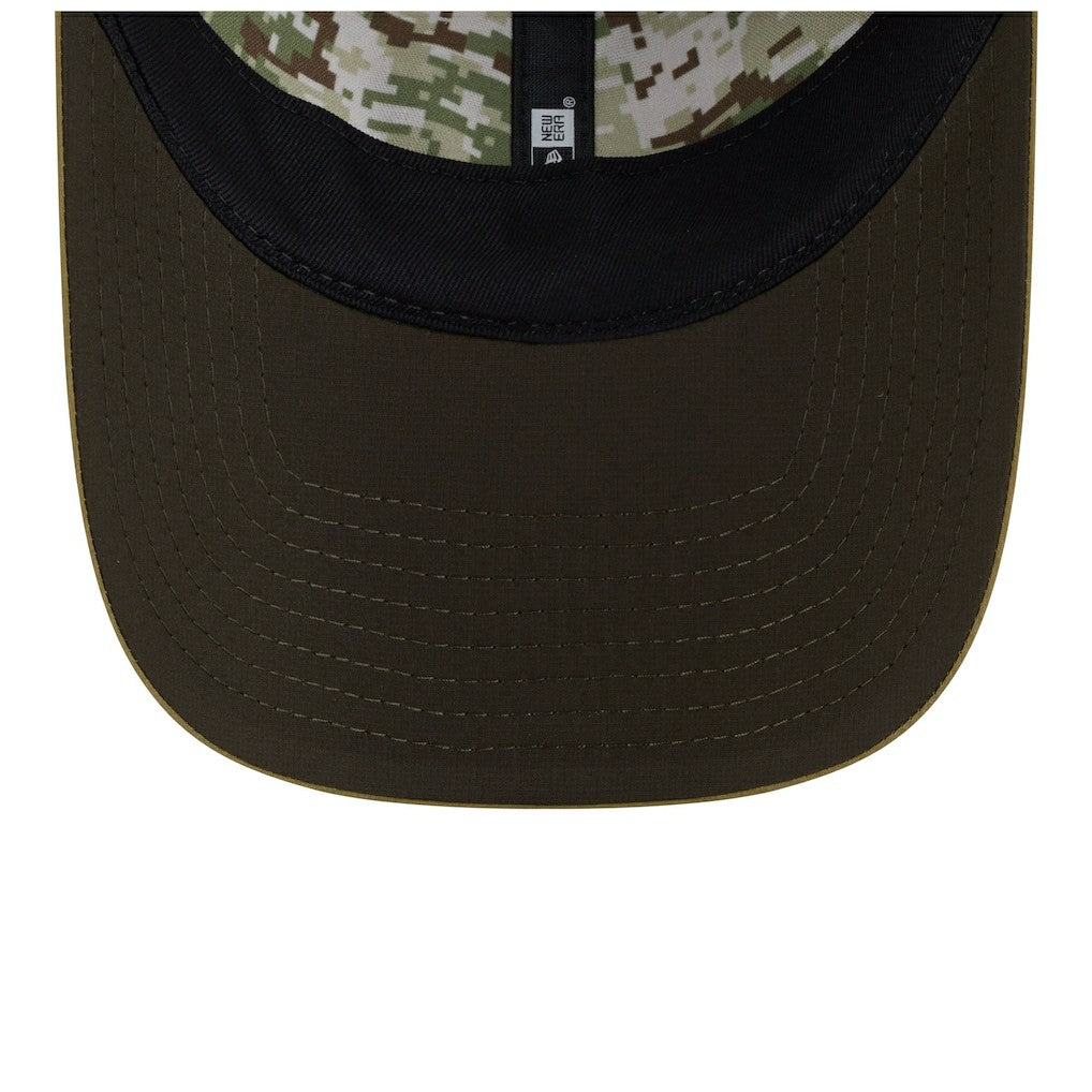 Minnesota Vikings New Era Women's 2025 Salute to Service Pony Tail Adjustable Hat
