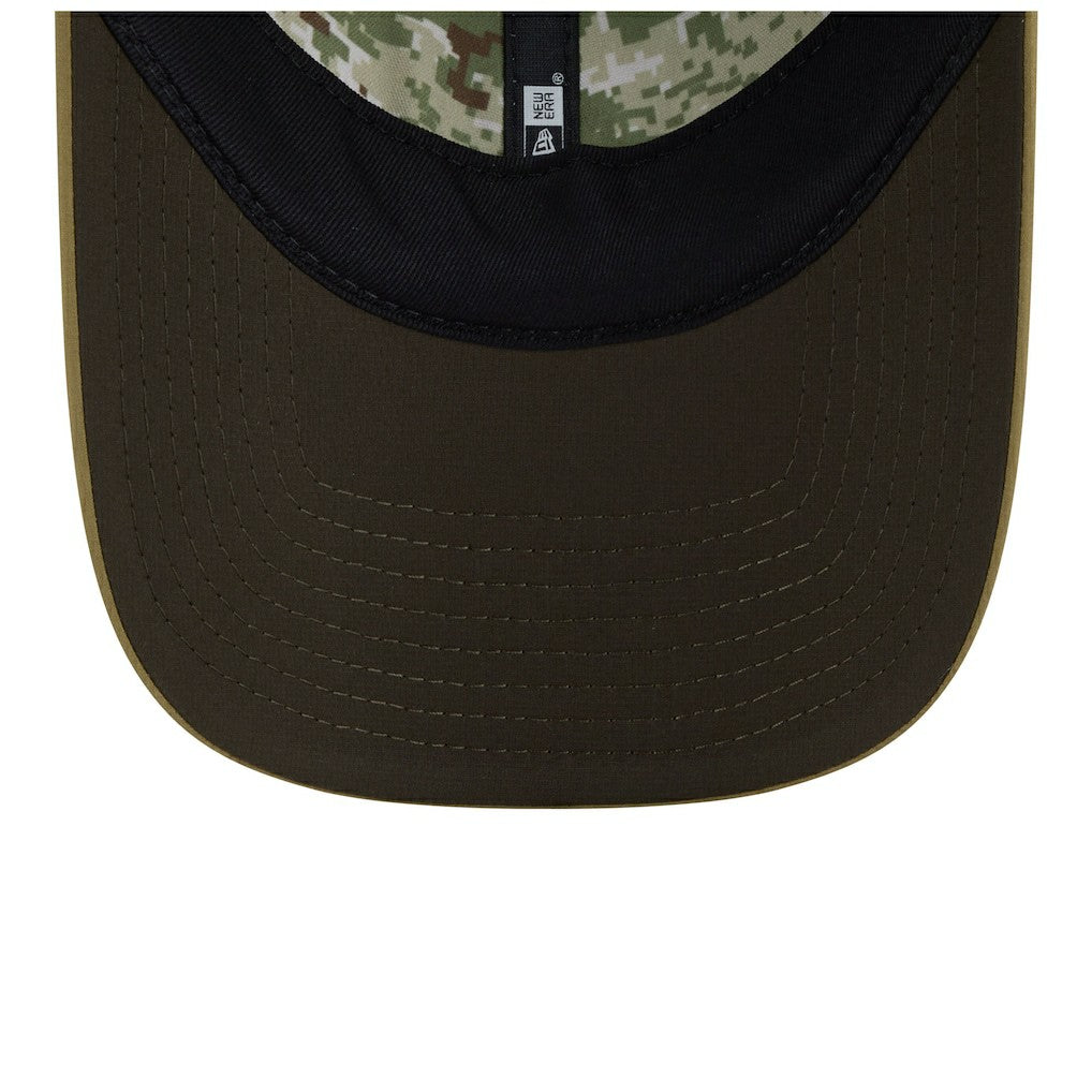 Las Vegas Raiders New Era Women's 2025 Salute to Service Pony Tail Adjustable Hat