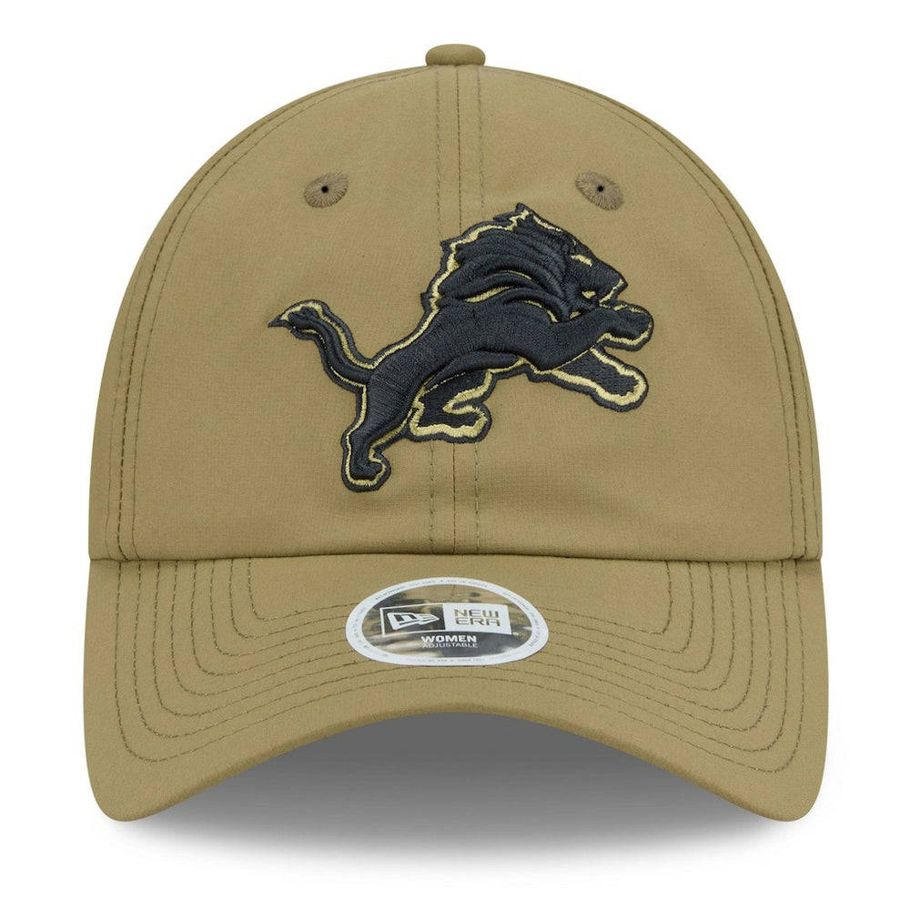 Detroit Lions New Era Women's 2025 Salute to Service Pony Tail Adjustable Hat