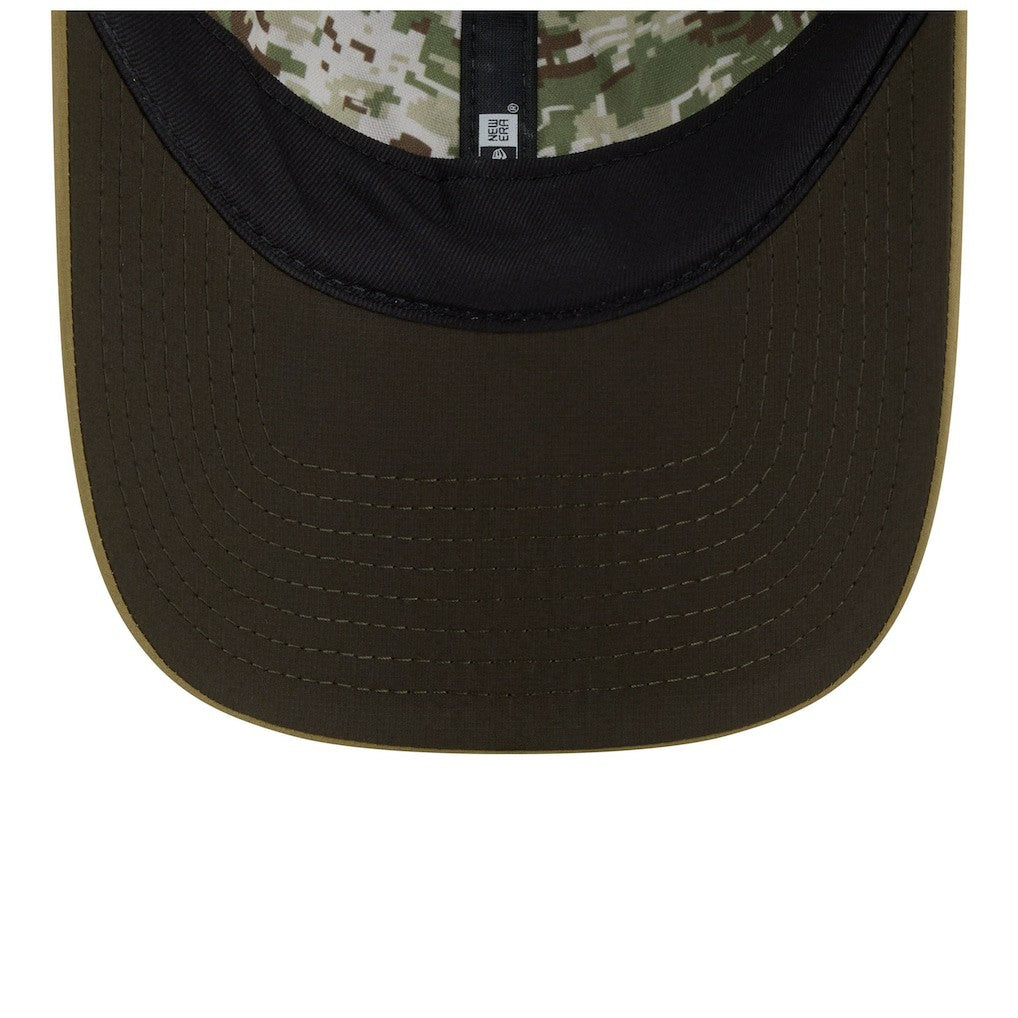 Detroit Lions New Era Women's 2025 Salute to Service Pony Tail Adjustable Hat