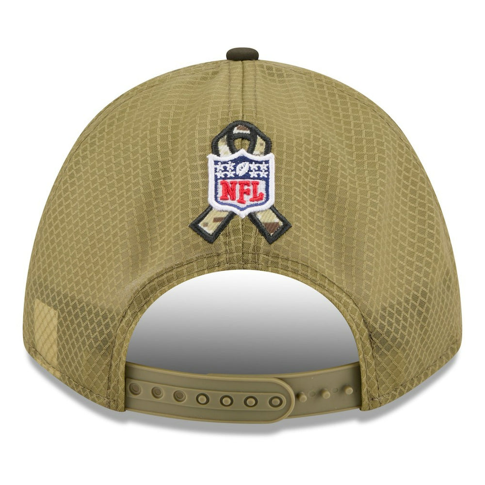 Kansas City Chiefs New Era Youth 2025 Salute to Service 9FORTY A-Frame Adjustable Hat