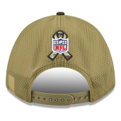 Kansas City Chiefs New Era Youth 2025 Salute to Service 9FORTY A-Frame Adjustable Hat