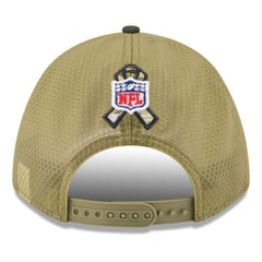 Miami Dolphins New Era Youth 2025 Salute to Service 9FORTY A-Frame Adjustable Hat