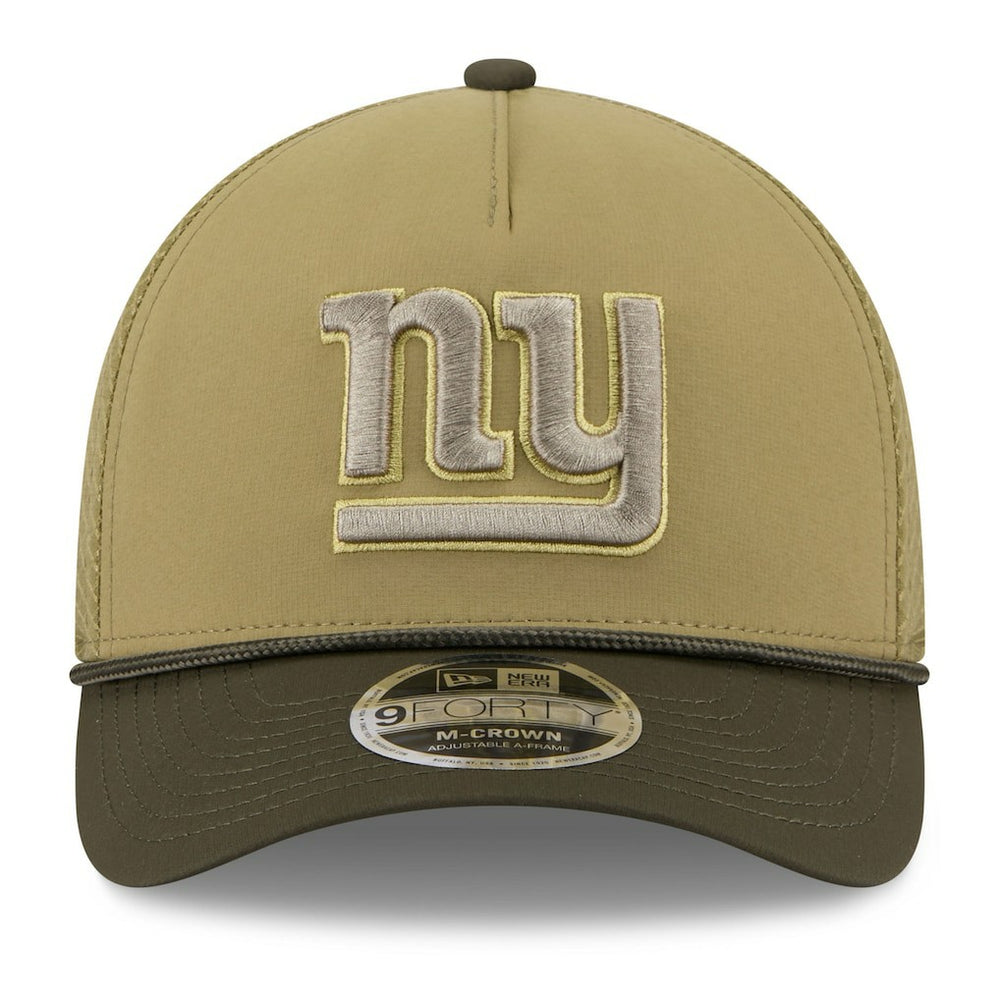 New York Giants New Era Youth 2025 Salute to Service 9FORTY A-Frame Adjustable Hat