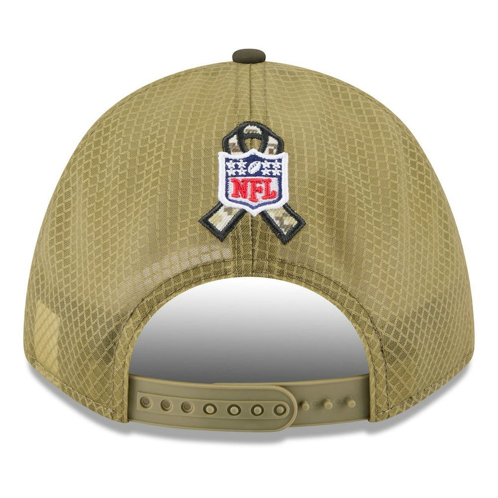 New York Giants New Era Youth 2025 Salute to Service 9FORTY A-Frame Adjustable Hat
