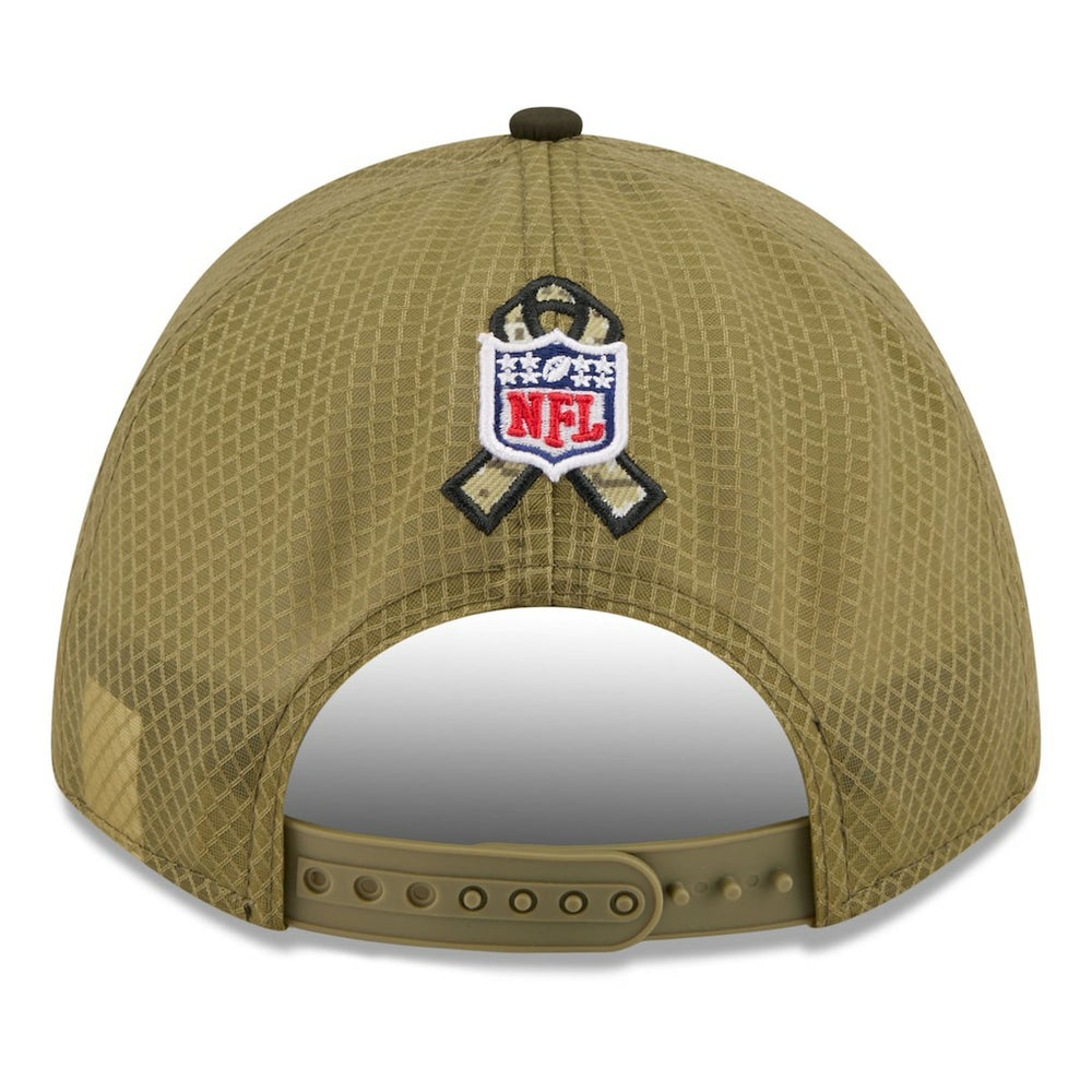 Philadelphia Eagles New Era Youth 2025 Salute to Service 9FORTY A-Frame Adjustable Hat