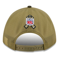 Philadelphia Eagles New Era Youth 2025 Salute to Service 9FORTY A-Frame Adjustable Hat