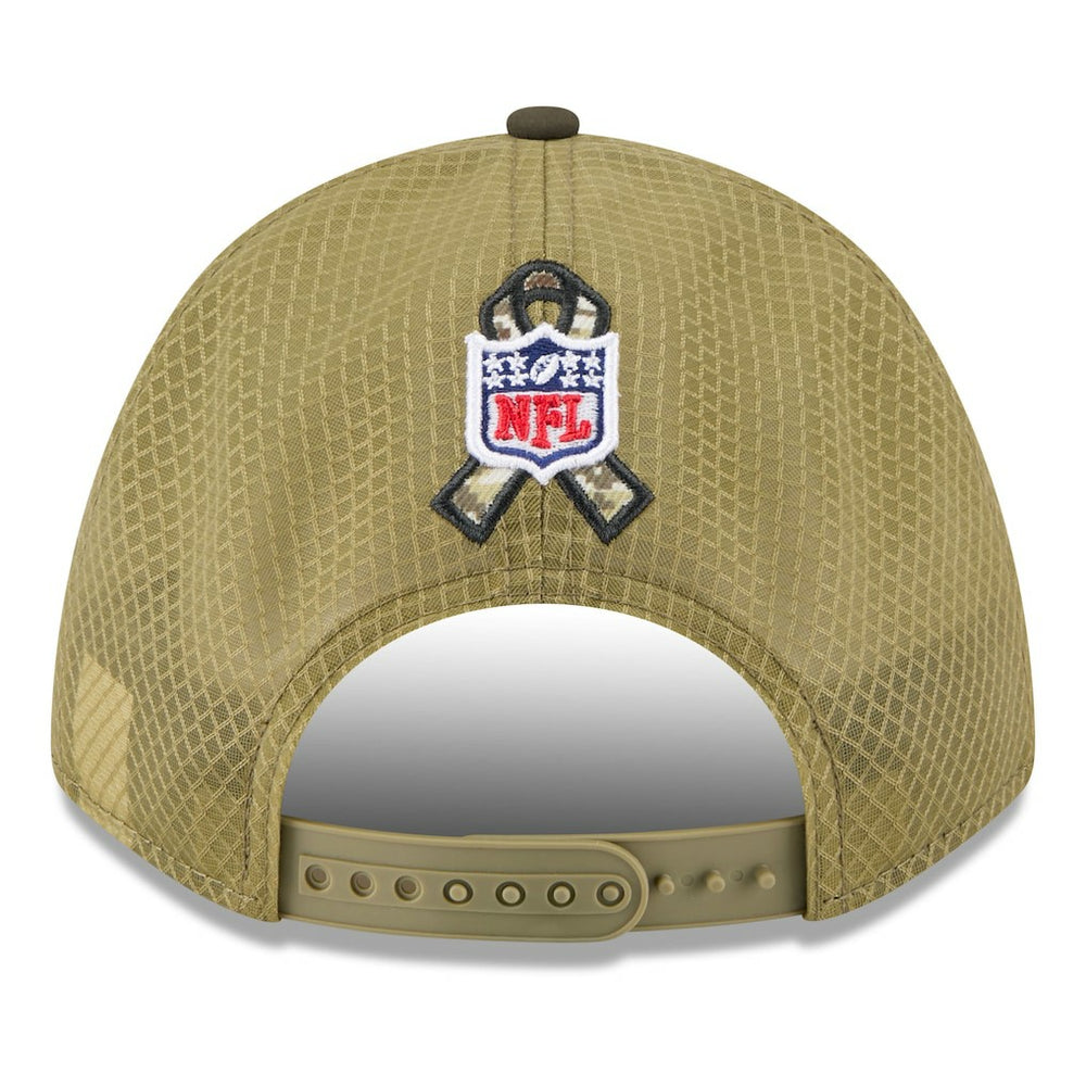 Detroit Lions New Era Youth 2025 Salute to Service 9FORTY A-Frame Adjustable Hat