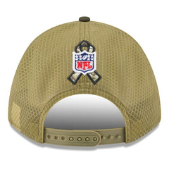 Detroit Lions New Era Youth 2025 Salute to Service 9FORTY A-Frame Adjustable Hat