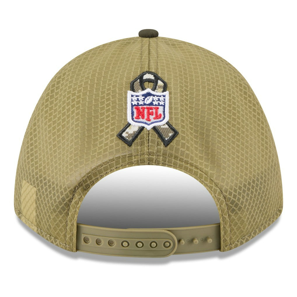 Cincinnati Bengals New Era Youth 2025 Salute to Service 9FORTY A-Frame Adjustable Hat