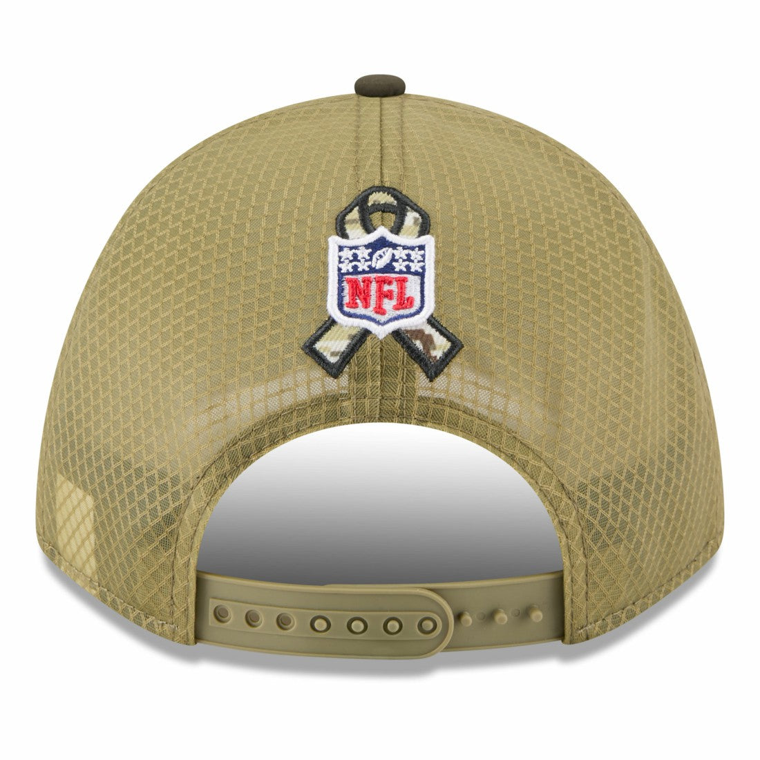 Houston Texans New Era Youth 2025 Salute to Service 9FORTY A-Frame Adjustable Hat
