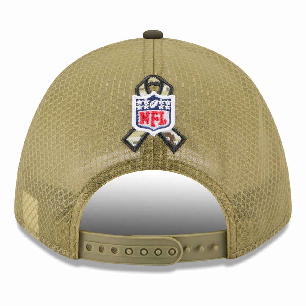 Houston Texans New Era Youth 2025 Salute to Service 9FORTY A-Frame Adjustable Hat