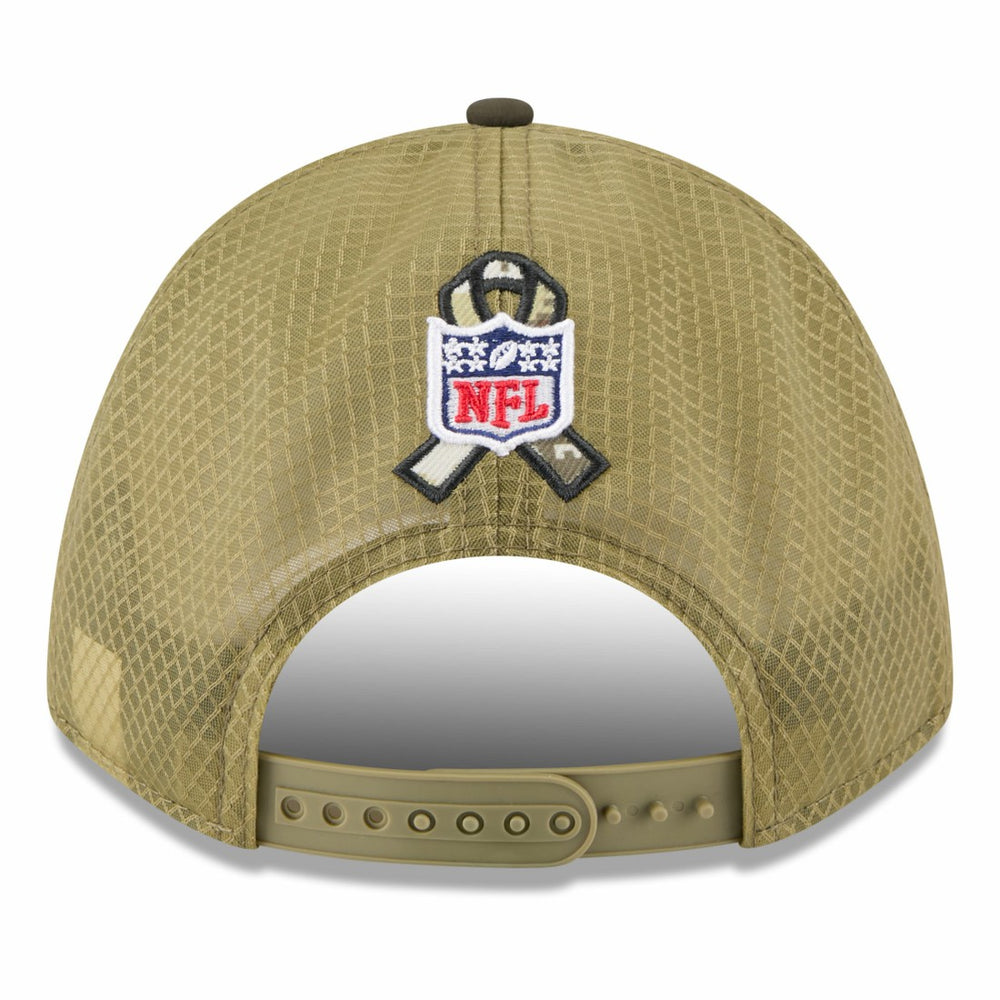 Green Bay Packers New Era Youth 2025 Salute to Service 9FORTY A-Frame Adjustable Hat