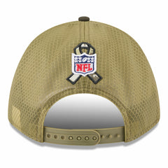 Green Bay Packers New Era Youth 2025 Salute to Service 9FORTY A-Frame Adjustable Hat
