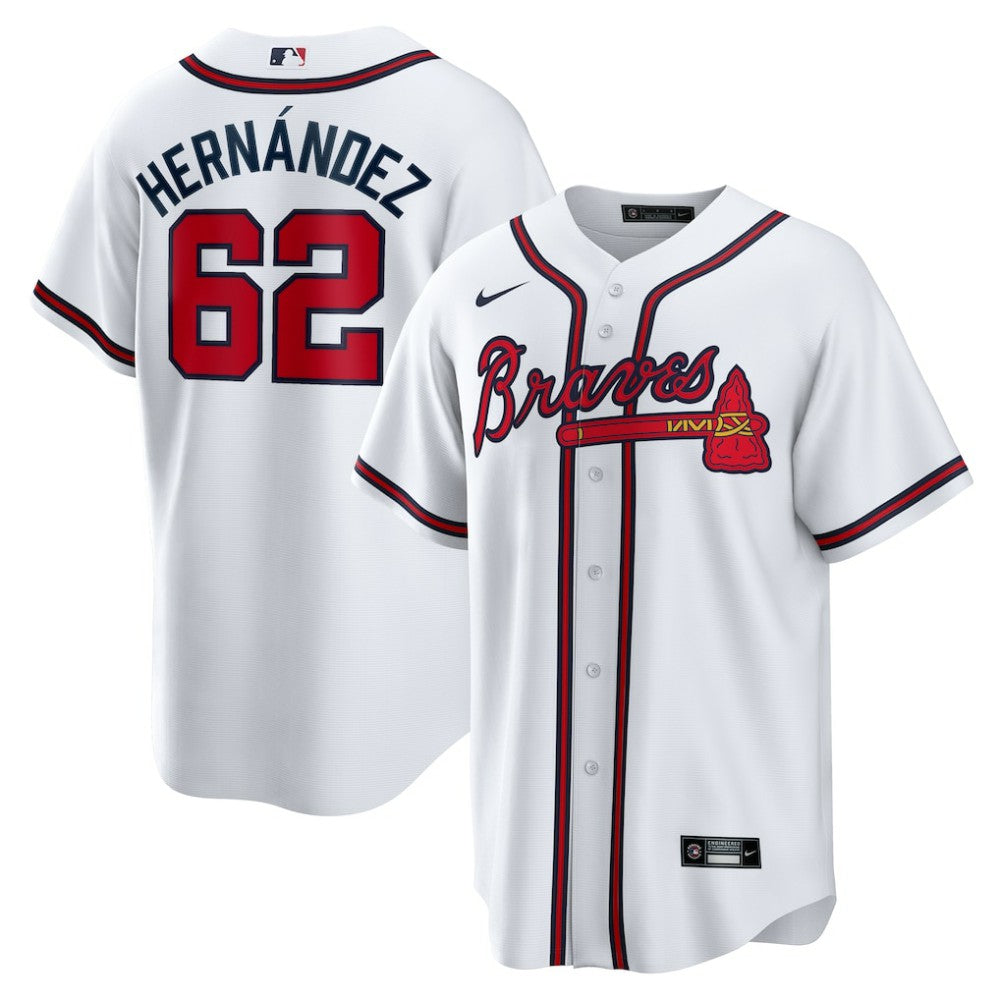 Daysbel Hernandez Atlanta Braves Nike Home Replica Jersey | MLB For sale