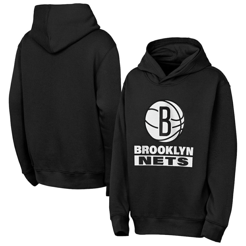Brooklyn Nets Outerstuff Youth Back To The Basics Hoodie Online