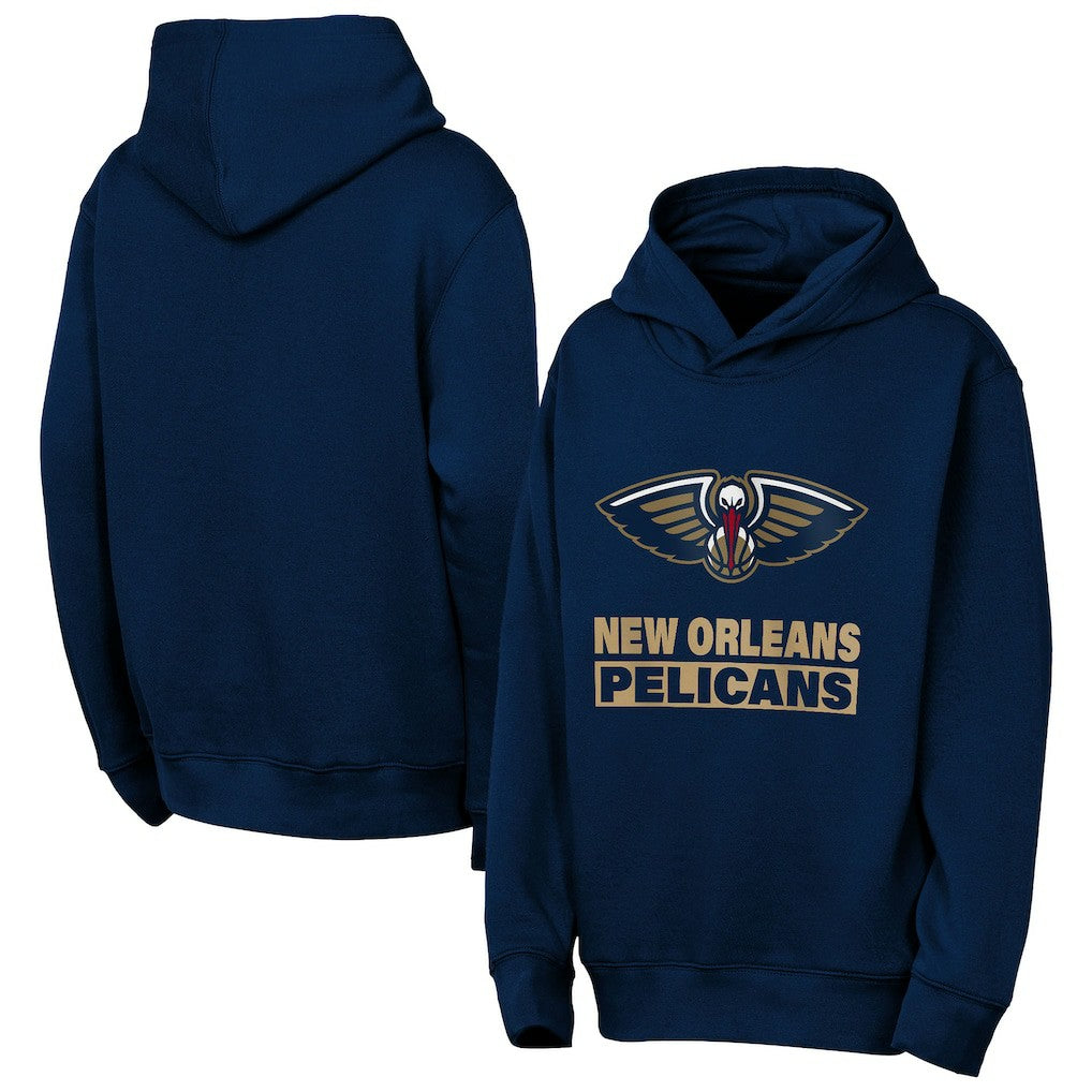 New Orleans Pelicans Outerstuff Youth Back To The Basics Hoodie Online