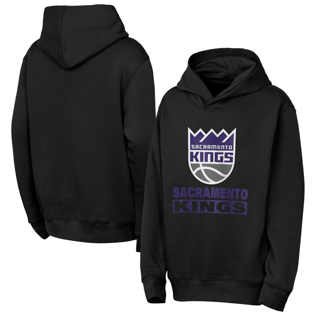 Sacramento Kings Outerstuff Youth Back To The Basics Hoodie On Sale