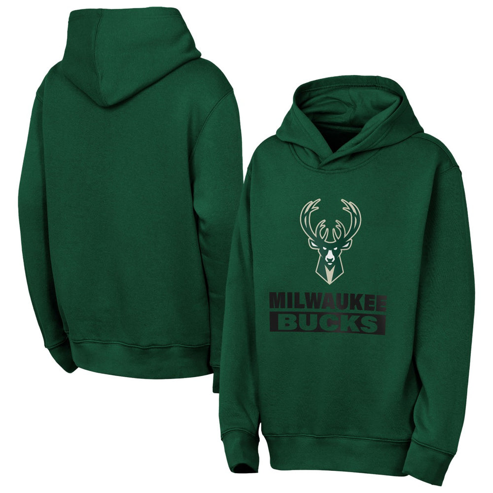 Milwaukee Bucks Outerstuff Youth Back To The Basics Hoodie On Sale