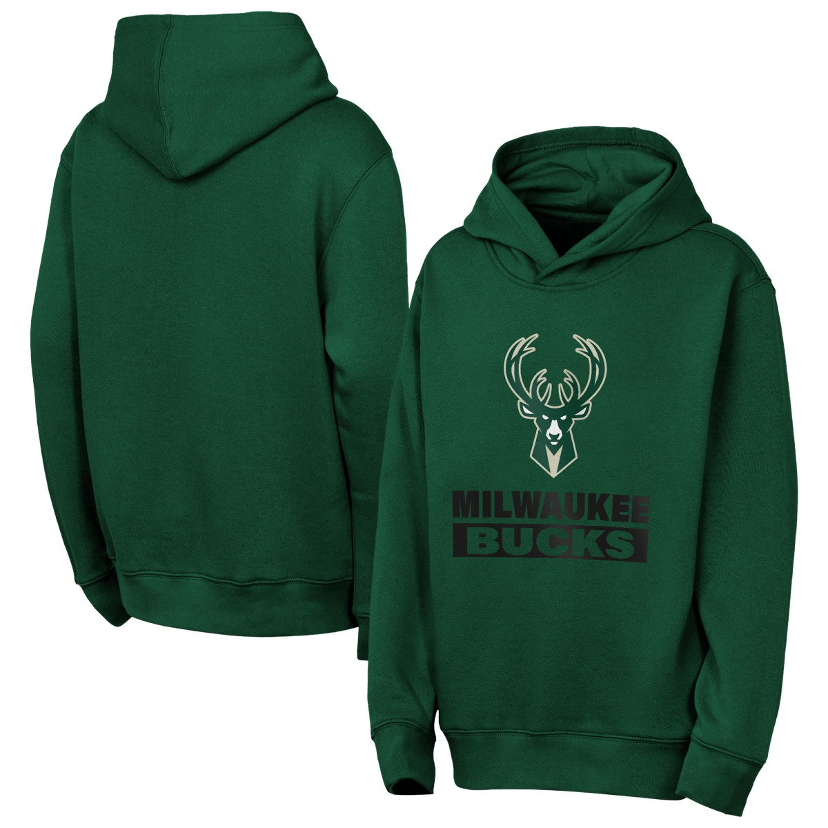 Milwaukee Bucks Outerstuff Youth Back To The Basics Hoodie On Sale