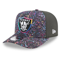 Las Vegas Raiders New Era 2025 NFL Crucial Catch A-Frame 9FIFTY Snapback Hat