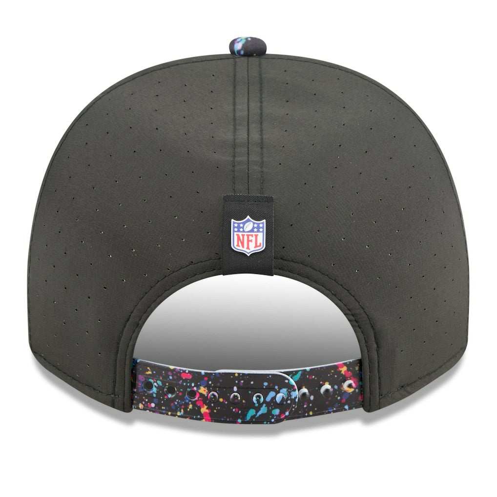Miami Dolphins New Era 2025 NFL Crucial Catch A-Frame 9FIFTY Snapback Hat