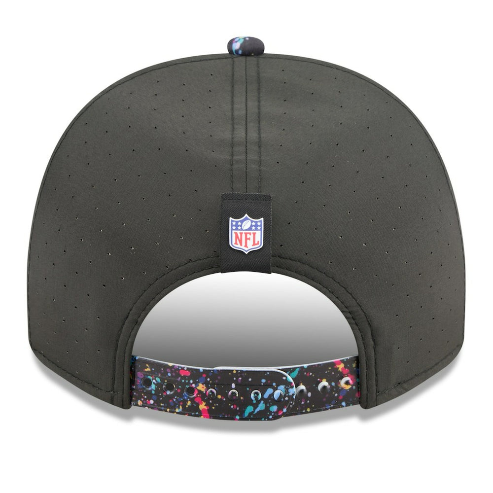 Miami Dolphins New Era 2025 NFL Crucial Catch A-Frame 9FIFTY Snapback Hat