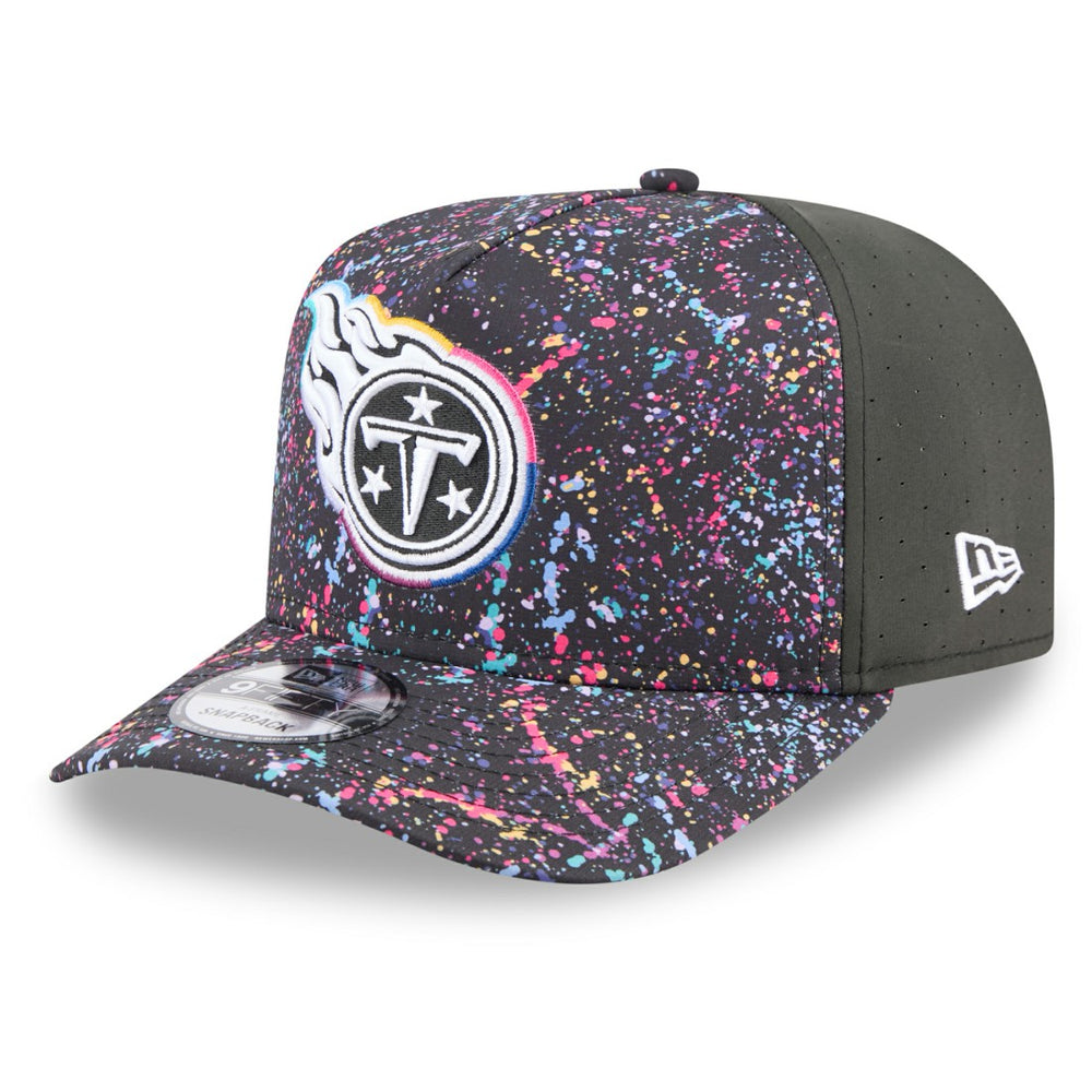 Tennessee Titans New Era 2025 NFL Crucial Catch A-Frame 9FIFTY Snapback Hat