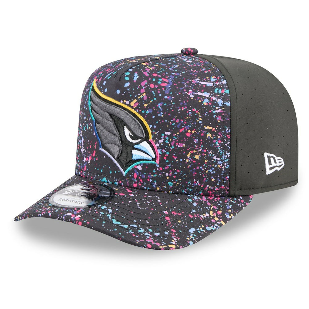 Arizona Cardinals New Era 2025 NFL Crucial Catch A-Frame 9FIFTY Snapback Hat