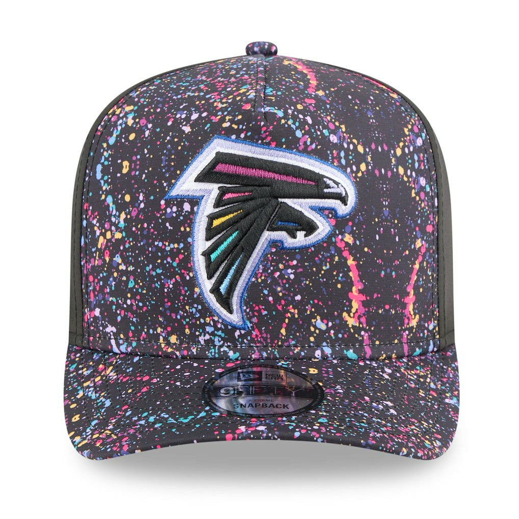 Atlanta Falcons New Era 2025 NFL Crucial Catch A-Frame 9FIFTY Snapback Hat