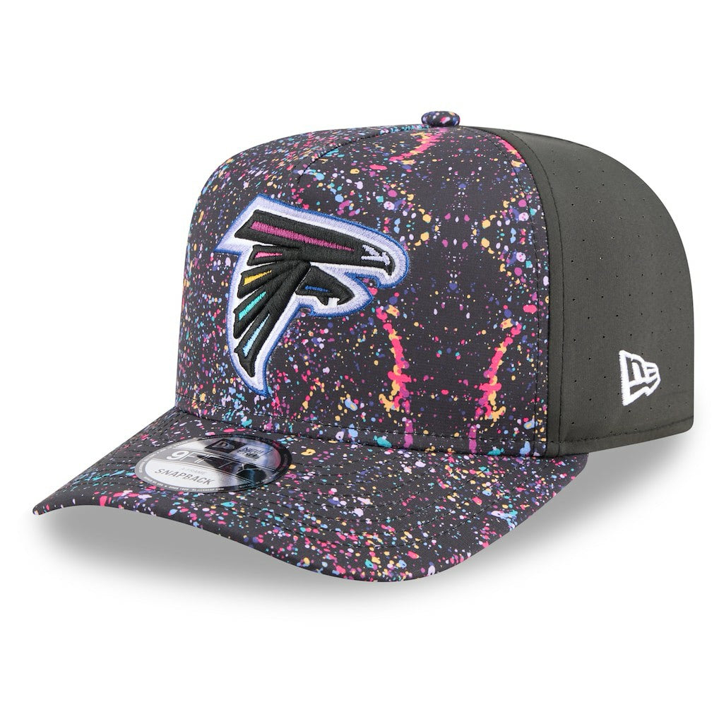 Atlanta Falcons New Era 2025 NFL Crucial Catch A-Frame 9FIFTY Snapback Hat