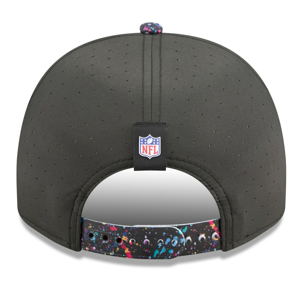 Detroit Lions New Era 2025 NFL Crucial Catch A-Frame 9FIFTY Snapback Hat