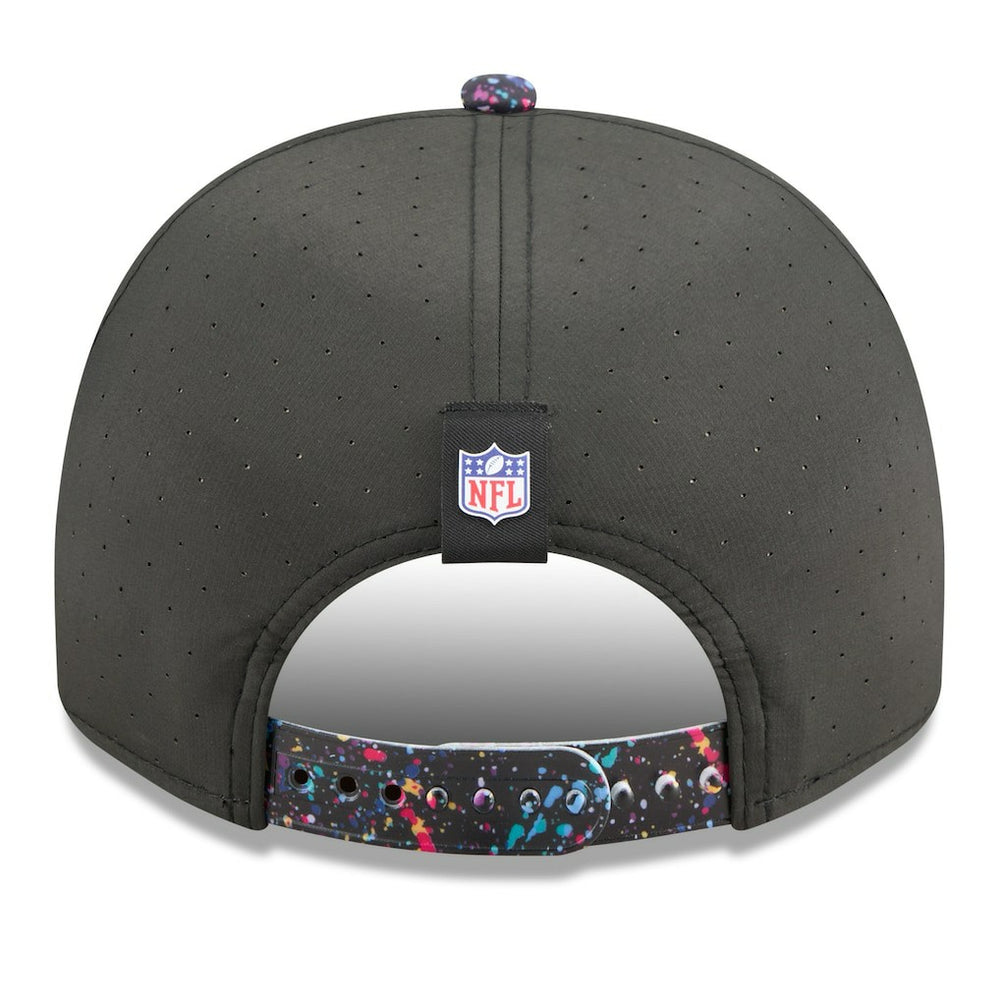 Detroit Lions New Era 2025 NFL Crucial Catch A-Frame 9FIFTY Snapback Hat
