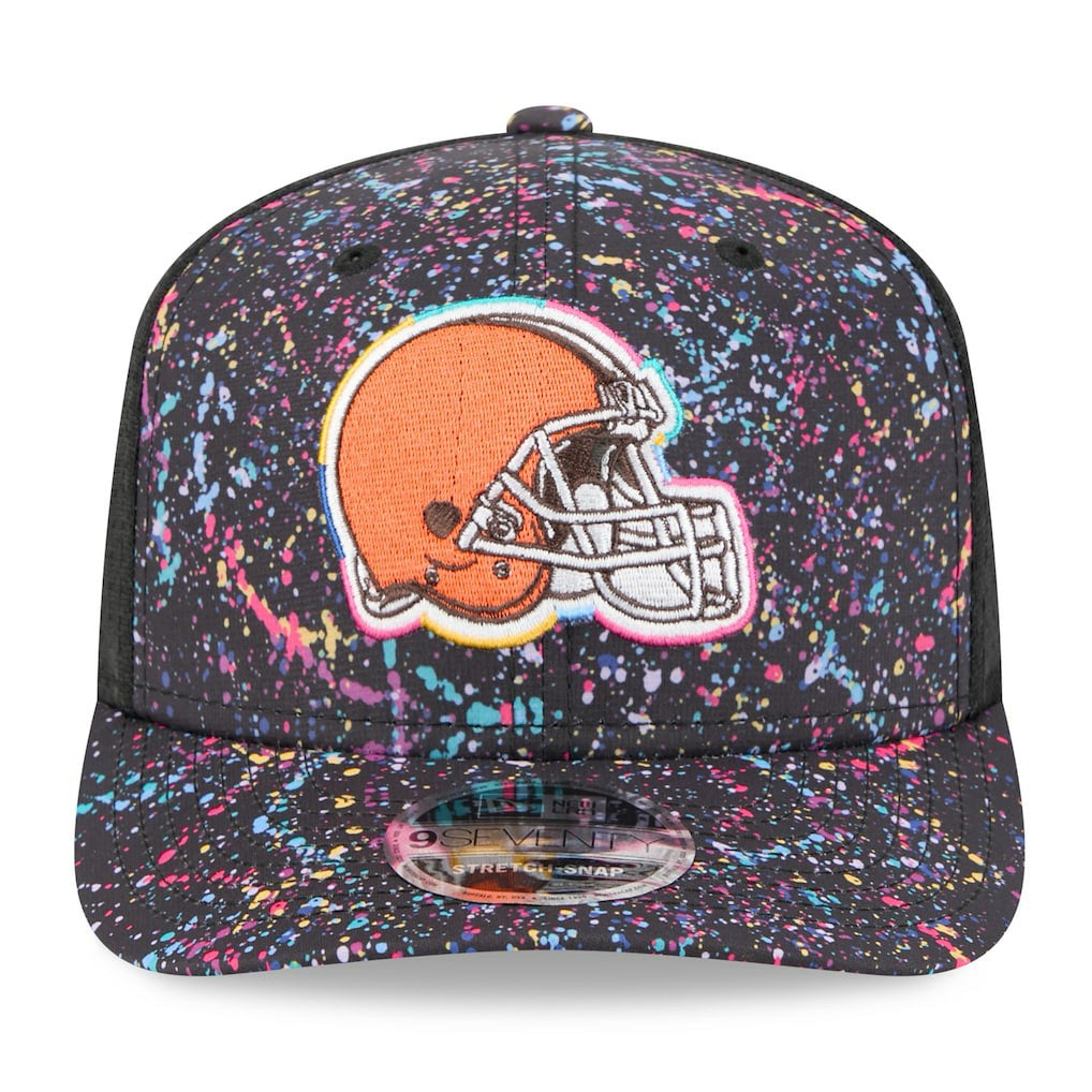 Cleveland Browns New Era 2025 NFL Crucial Catch 9SEVENTY Adjustable Hat